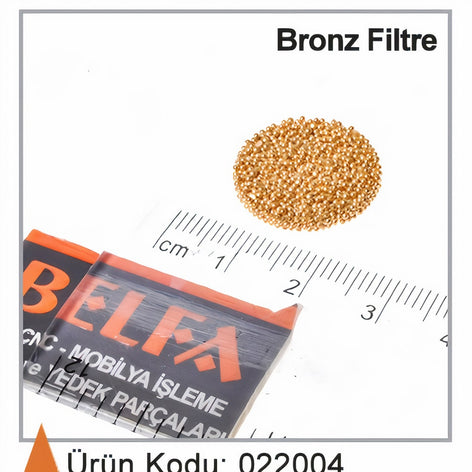 Biesse Rover Bronz Filtre Yuvarlak