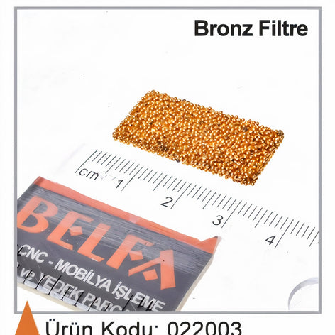 Biesse Rover Bronz Filtre Dikdörtgen