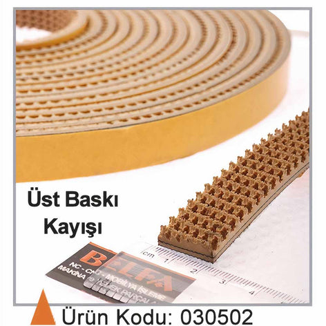 Üst Baskı Kayışı 20x10 mm